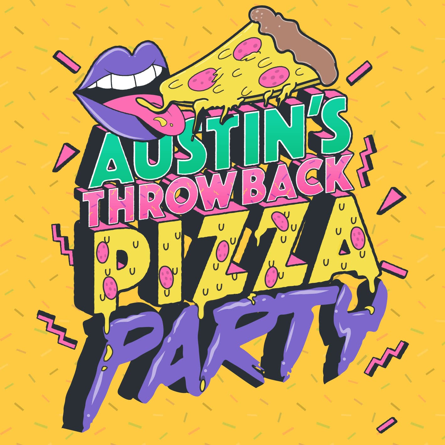 Campaign illustration developed to extend brand tone across social and retail touchpoints.